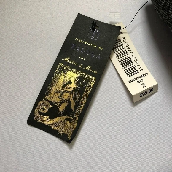 TALULA Aritzia Tweed Overall Jumper Wool Blend Dress size 2 - Picture 8 of 11